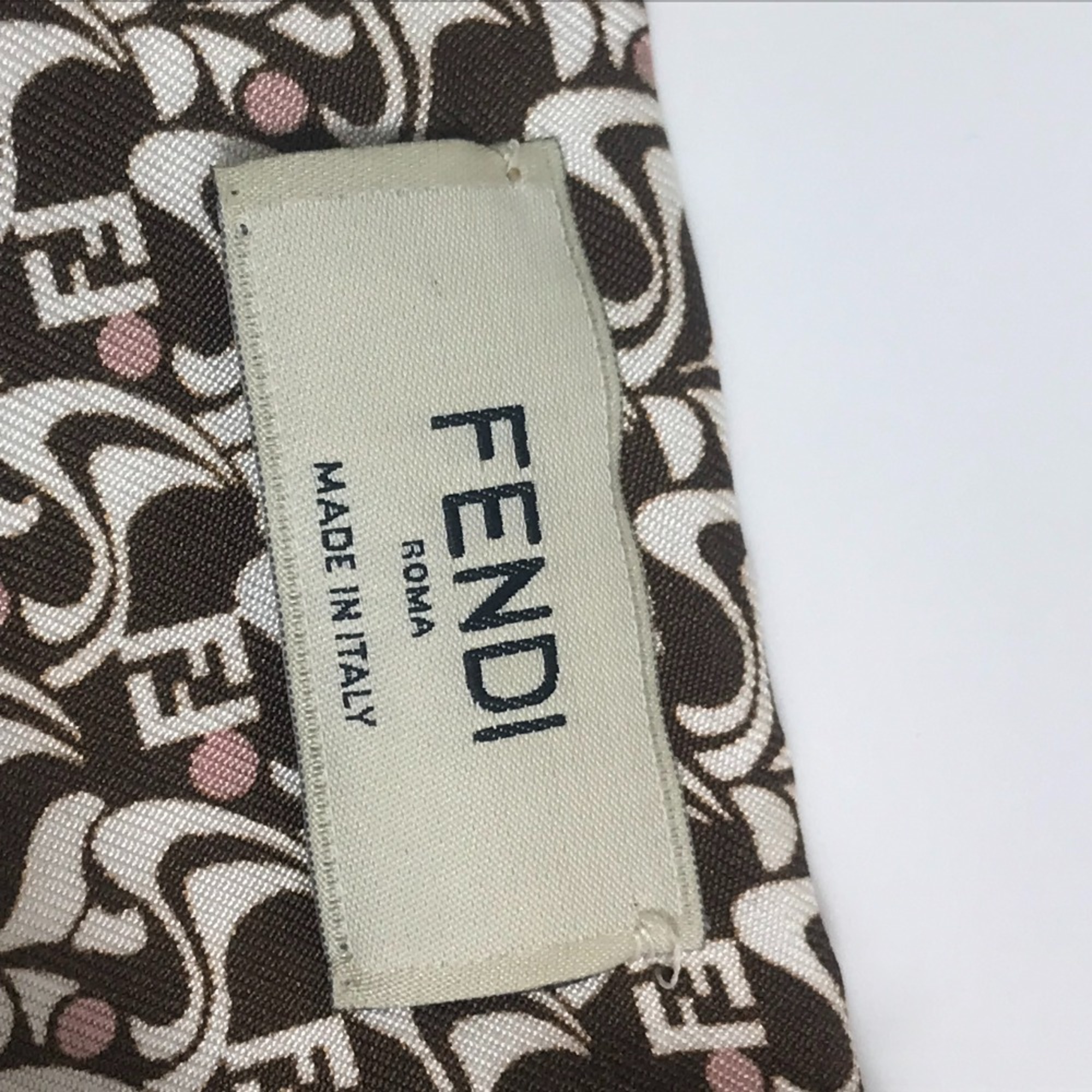 Fendi Hair clipper Valletta Brown x White