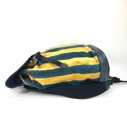 Fendi 7VZ031 backpack bag Backpack yellow Navy