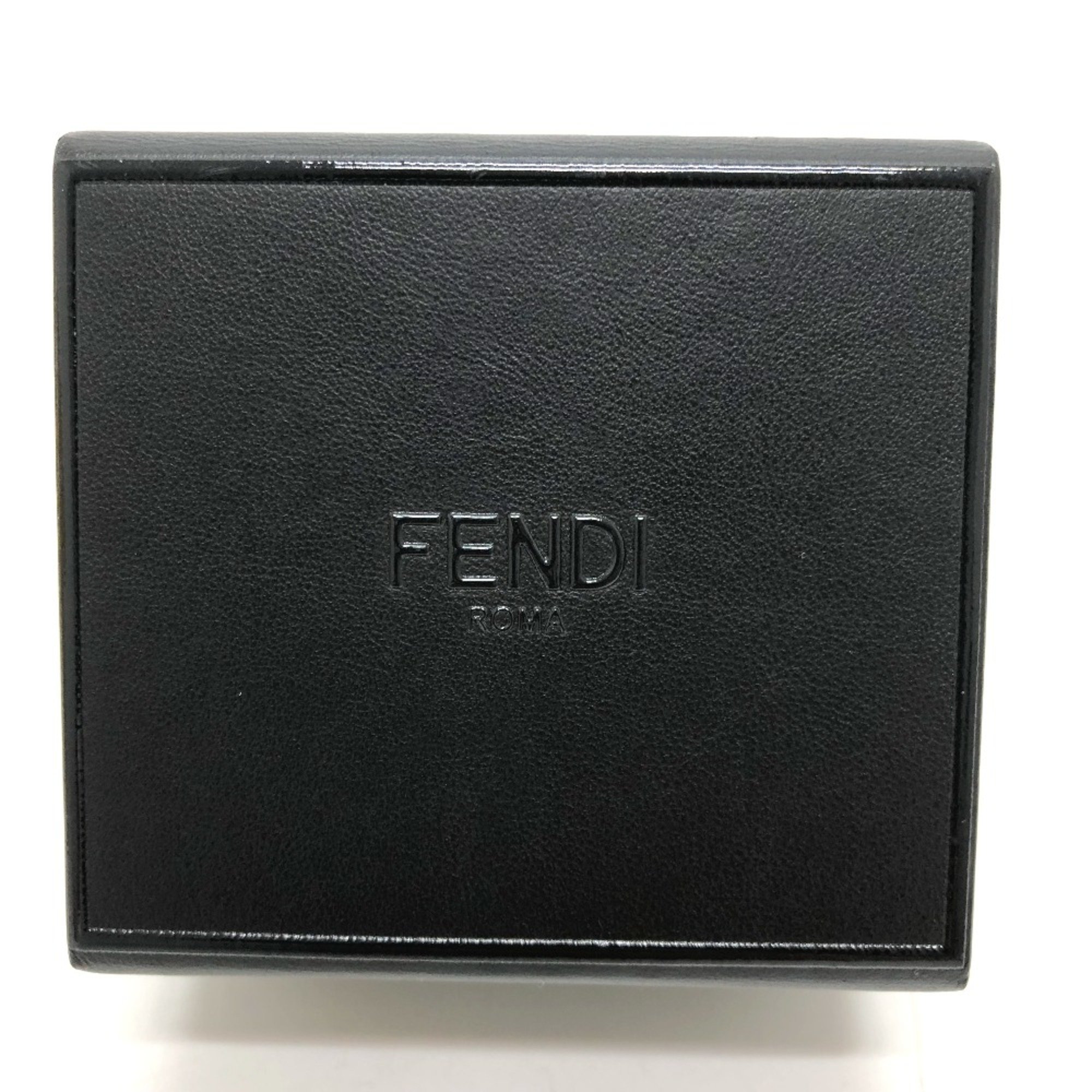 Fendi 7AR894 logo/accessories charm Key Holder Black