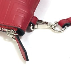 Fendi 7N0106 Bag pouch with strap Clutch bag Red