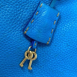 Fendi 8BN232 Selleria Bag Duffle Bag Shoulder Bag Hand Bag blue