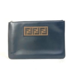 Fendi 7N0078 Pouch Bag Clutch bag Black Brown