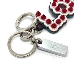 Fendi 12473513 logo bag key ring charm Key Holder Multicolore