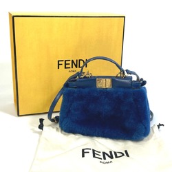 Fendi Crossbody Bag 2WAY Bag Shoulder Bag Hand Bag blue