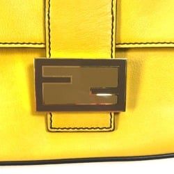 Fendi 8BR600 FF Bag Shoulder Bag 2WAY bag Hand Bag yellow