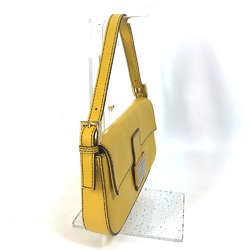 Fendi 8BR600 FF Bag Shoulder Bag 2WAY bag Hand Bag yellow