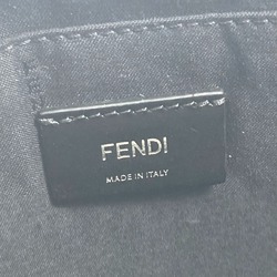 Fendi 7VA433 Pouch Bag Clutch bag White gray