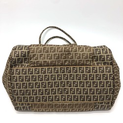 Fendi 8BN174 Zucchino Bag Hand Bag Beige