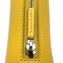 Fendi 7AR706 taco motif Bag Charm yellow SilverHardware