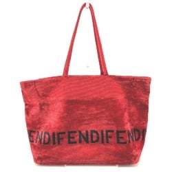 Fendi logo Bag Tote Bag Red