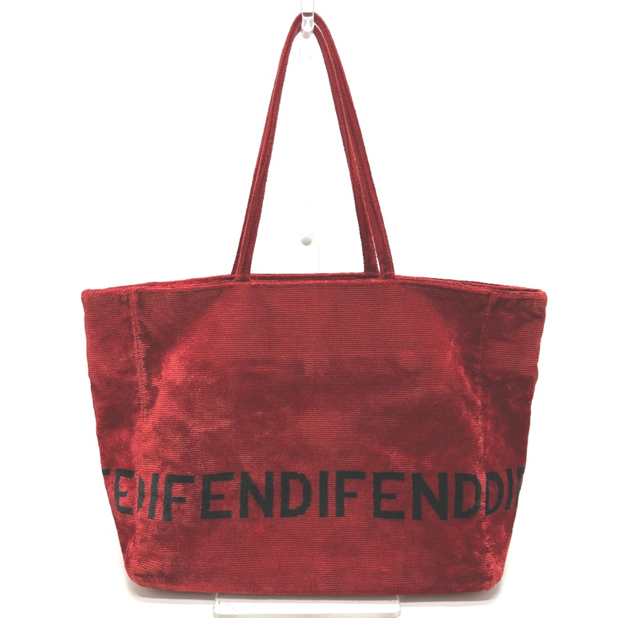 Fendi logo Bag Tote Bag Red