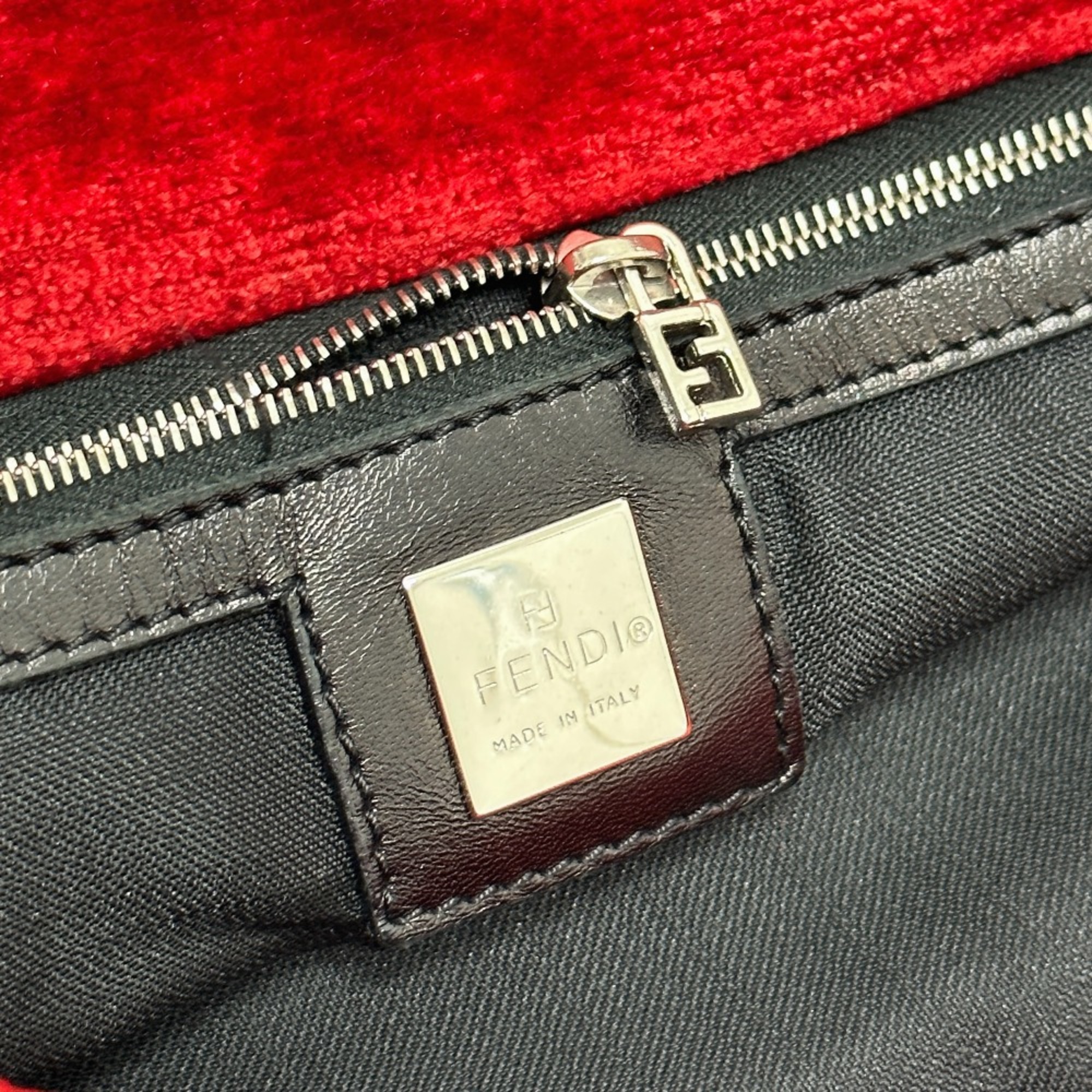 Fendi logo Bag Tote Bag Red