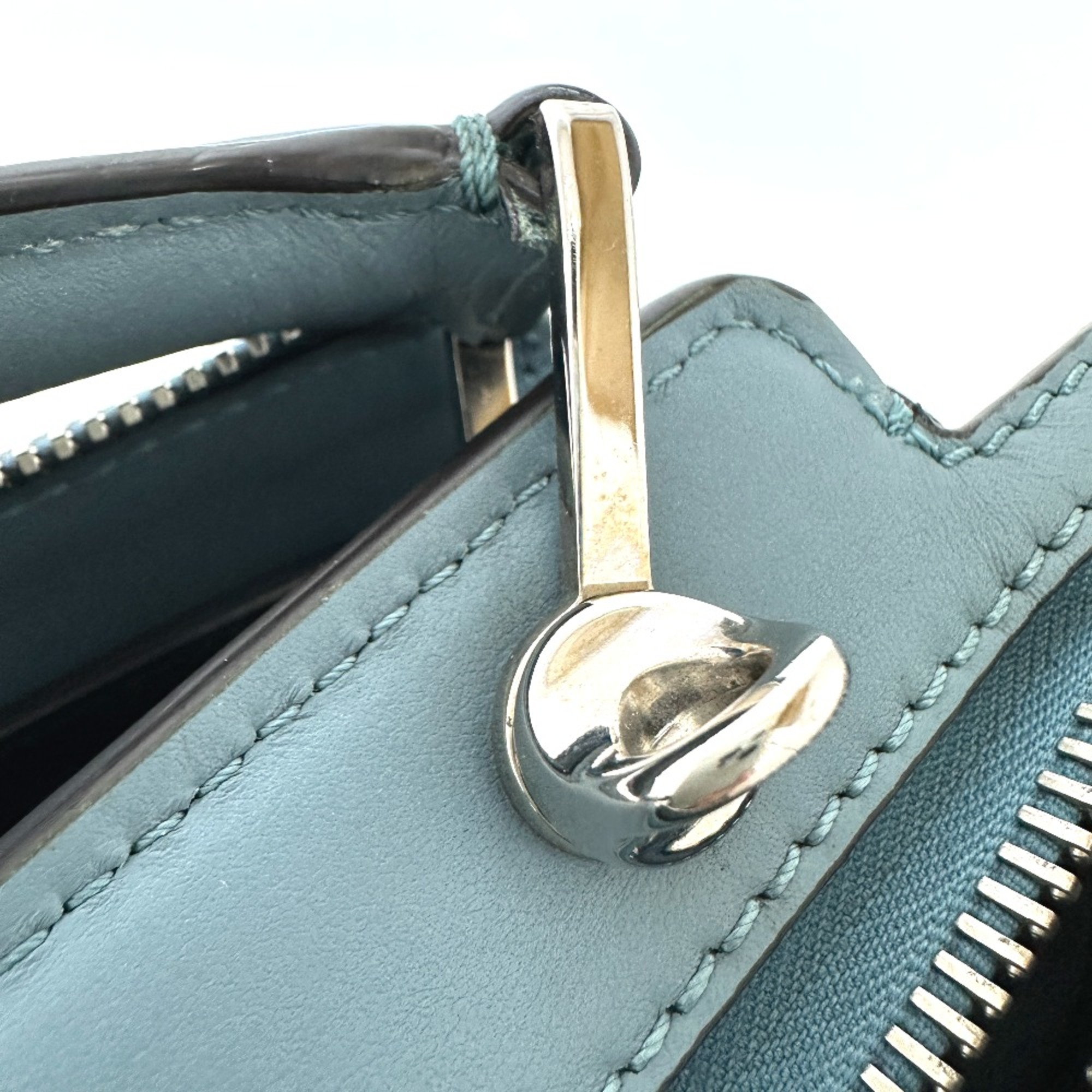 Fendi 8BN293 2WAY Hand Bag blue