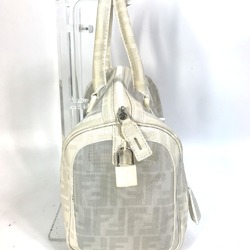 Fendi Hand Bag mini Duffle Bag White