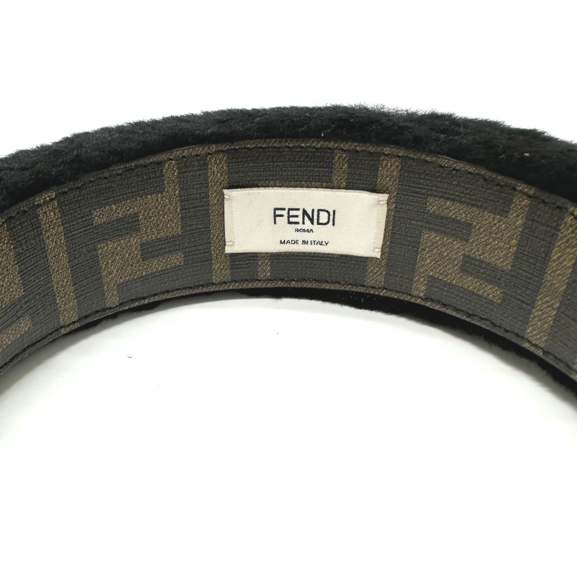 Fendi Hair band head band hair accessory Katyusha Black