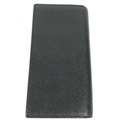 Fendi 7M0186 Long wallet Two fold Long Wallet Black blue