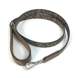 Fendi 8AC012 Zucca pet dog dog walk Lead Brown