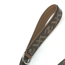 Fendi 8AC012 Zucca pet dog dog walk Lead Brown