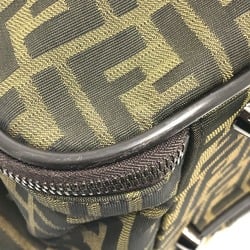 Fendi Zucca FF logo Bag Duffle Bag Brown