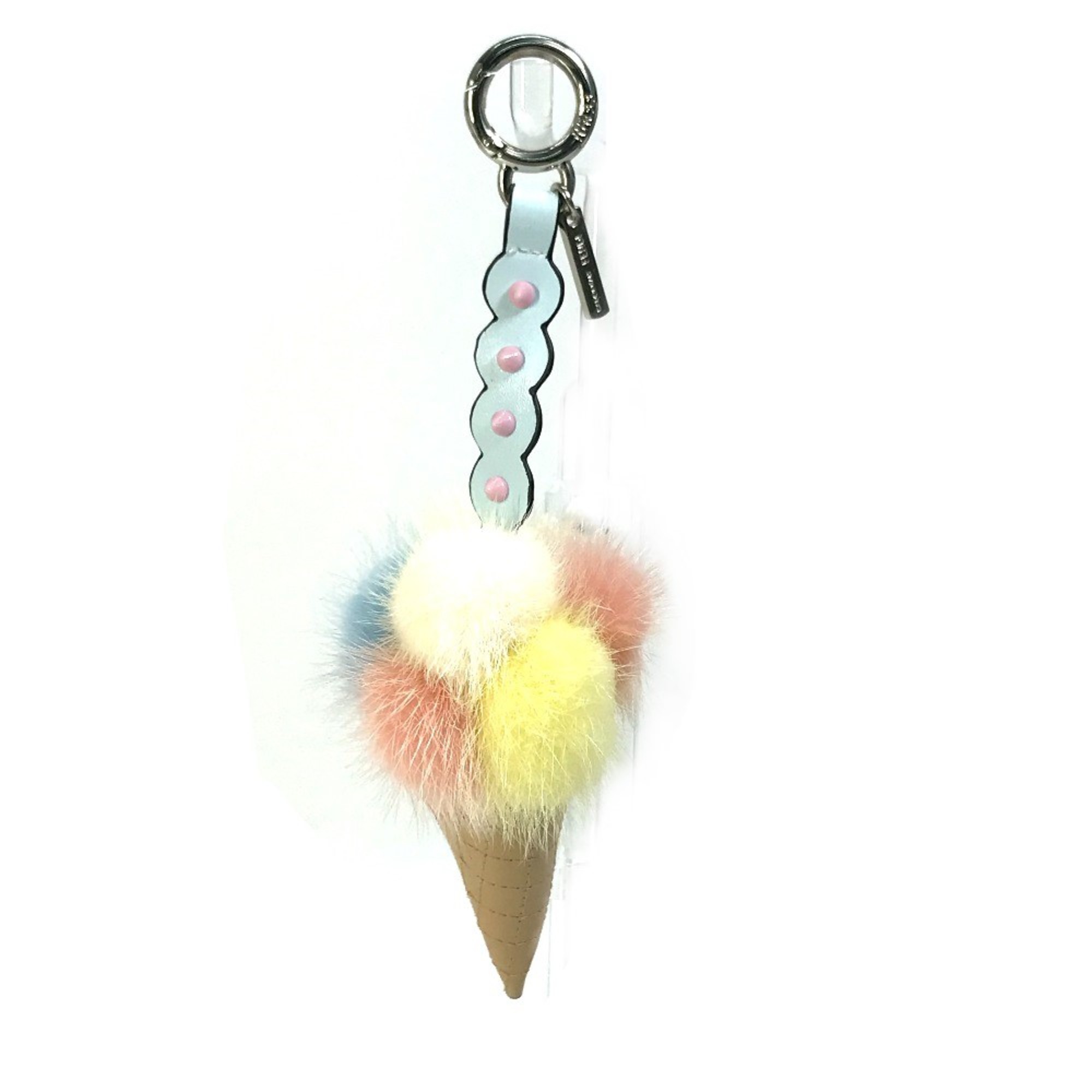 Fendi ice cream Key Holder Bag Charm Multicolore