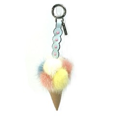 Fendi ice cream Key Holder Bag Charm Multicolore