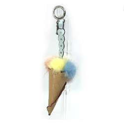 Fendi ice cream Key Holder Bag Charm Multicolore