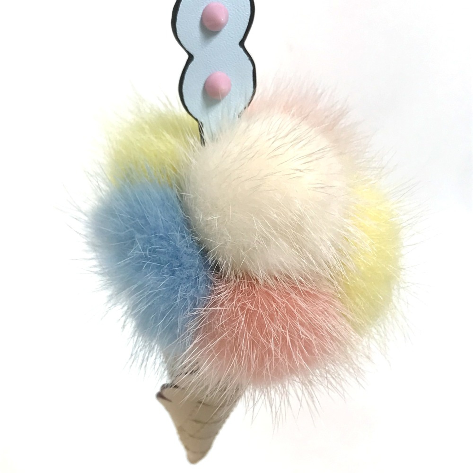 Fendi ice cream Key Holder Bag Charm Multicolore