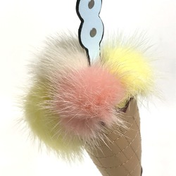 Fendi ice cream Key Holder Bag Charm Multicolore