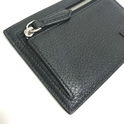 Fendi 7M0310 Fragment case Coin Compartment Wallet coin purse Black