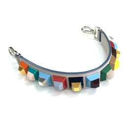 Fendi Studs Shoulder strap Gray x Multicolore