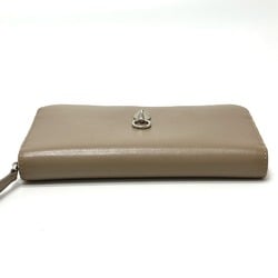 Fendi 8M0299 Zip Around Long Wallet Beige