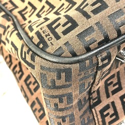 Fendi Zucchino Bag Duffle Bag Hand Bag Brown