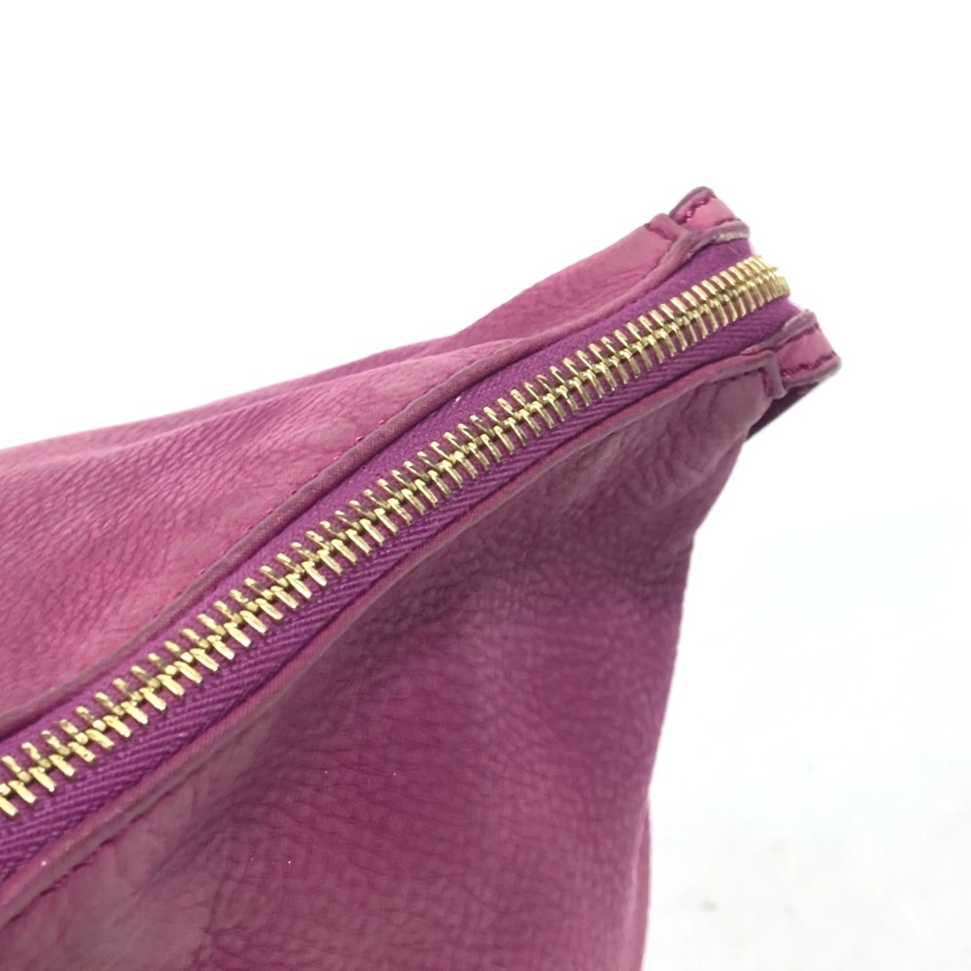 Fendi logo Bag Tote Bag shawl Shoulder Bag purple