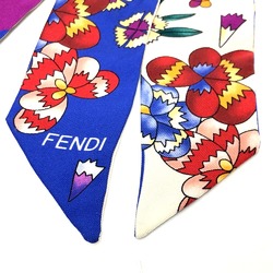 Fendi BandeauScarf Scarf blue Multicolore