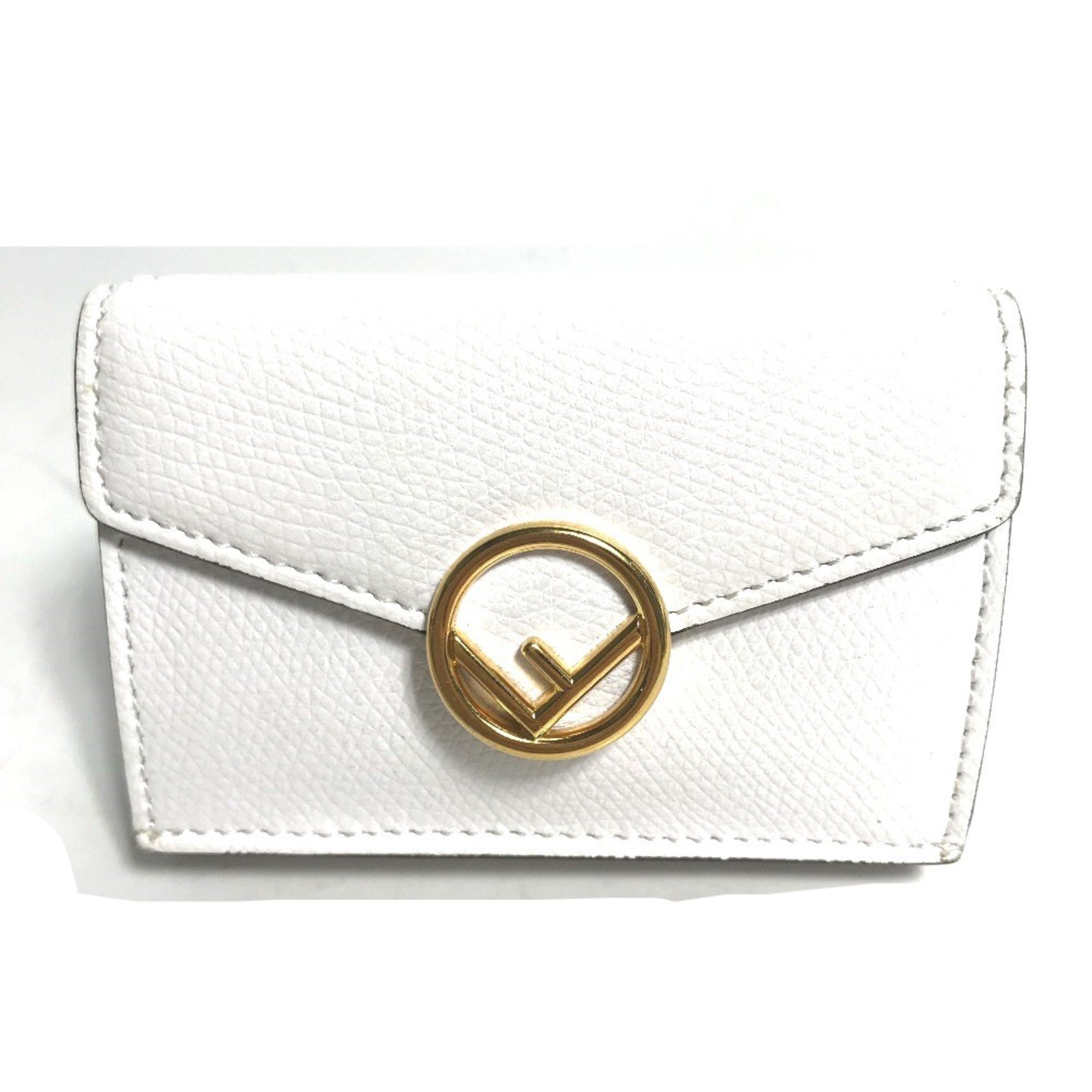 Fendi 8M0395 Trifold wallet White