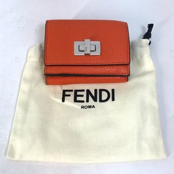 Fendi 8M0426 Wallet Trifold wallet Orange