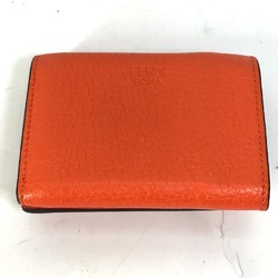 Fendi 8M0426 Wallet Trifold wallet Orange