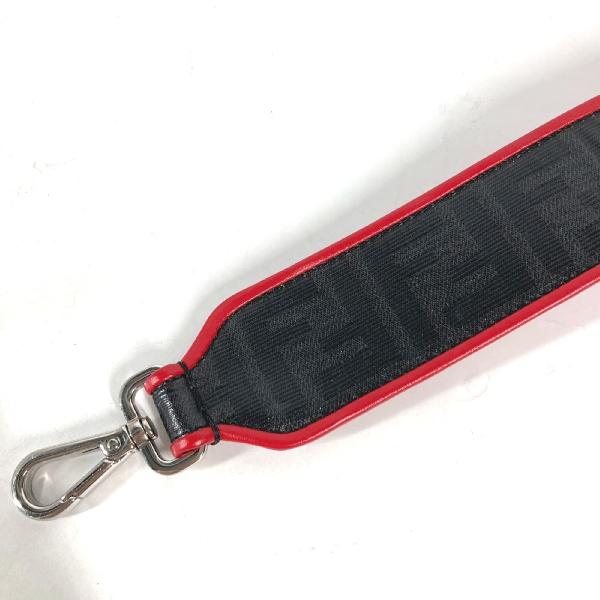 Fendi Shoulder strap Black Red