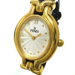 Fendi 640L Quartz Wristwatch Gold