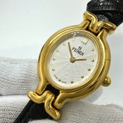 Fendi 640L Quartz Wristwatch Gold