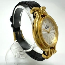 Fendi 640L Quartz Wristwatch Gold