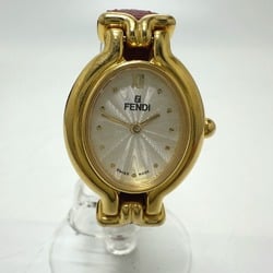 Fendi 640L Quartz Wristwatch Gold