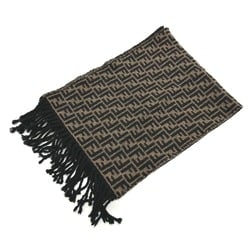 Fendi FXS366 Scarf Brown Black