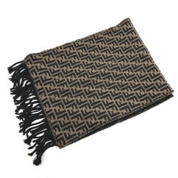 Fendi FXS366 Scarf Brown Black