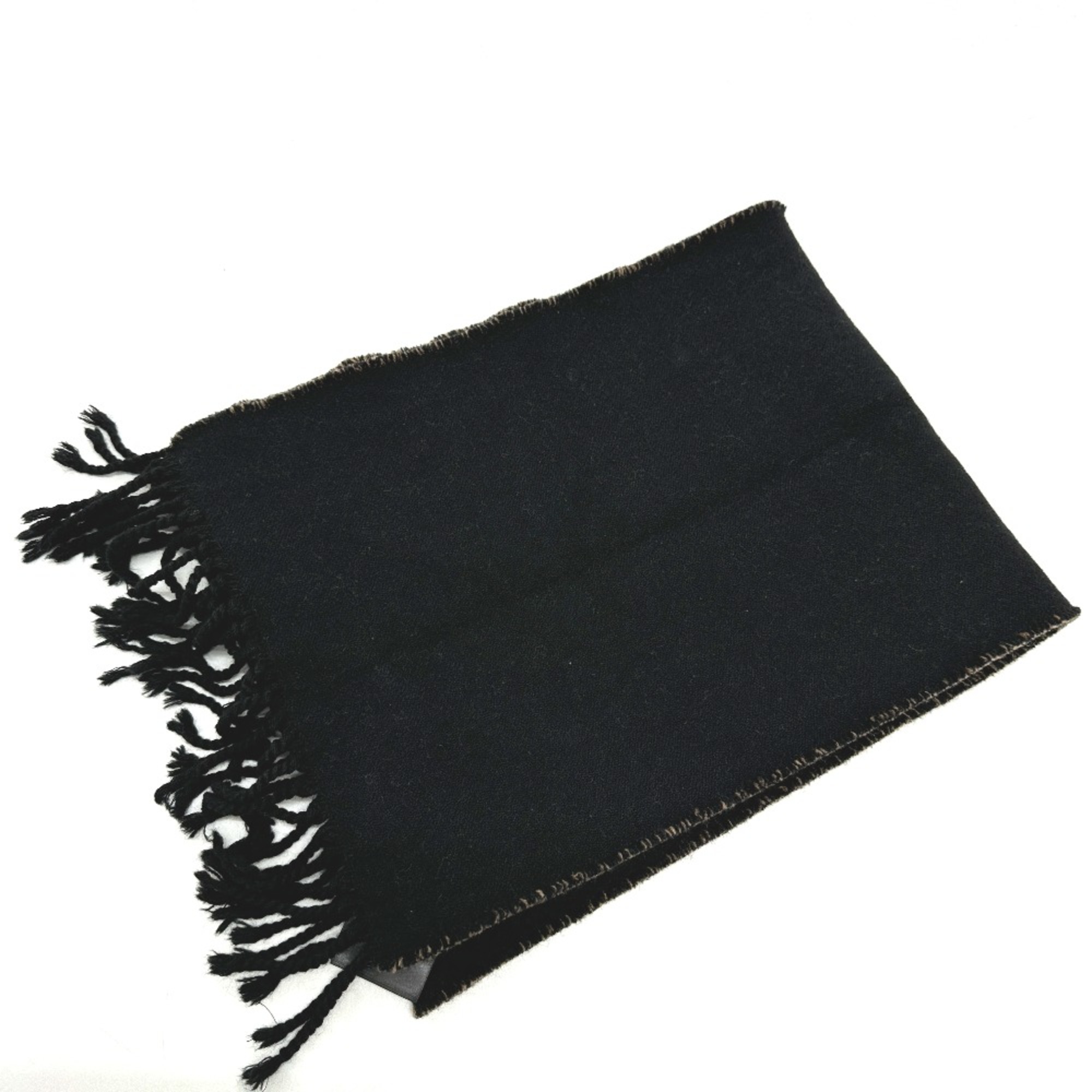 Fendi FXS366 Scarf Brown Black