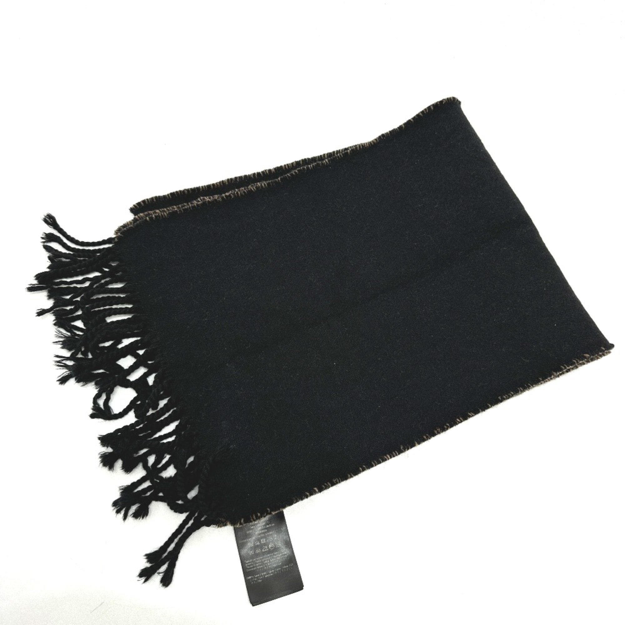 Fendi FXS366 Scarf Brown Black