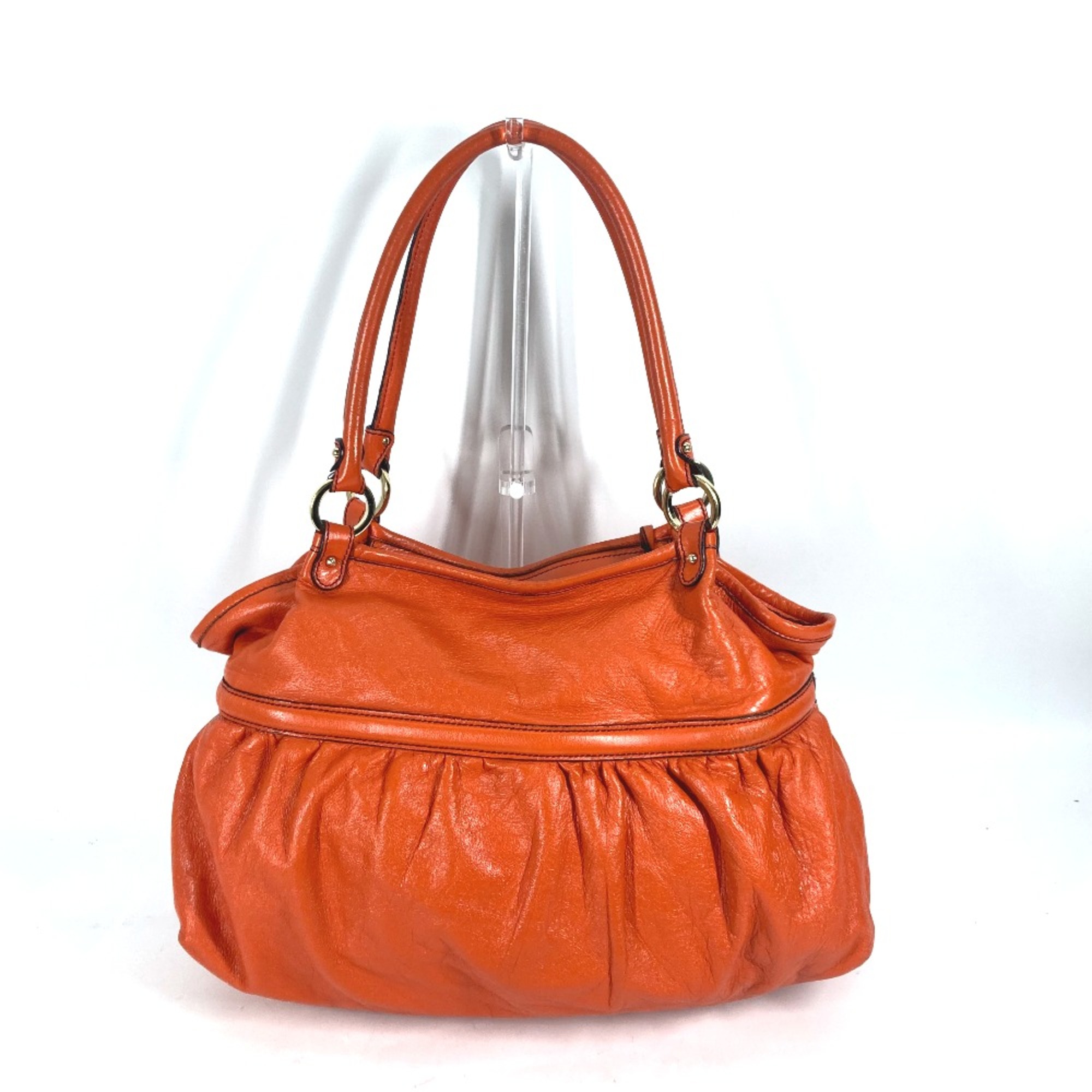 Fendi shoulder bag Shoulder bag with charm Tote Bag Orange