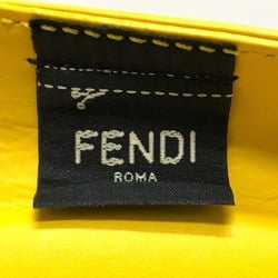 Fendi 8BH389 Basket bag Hand Bag yellow GoldHardware