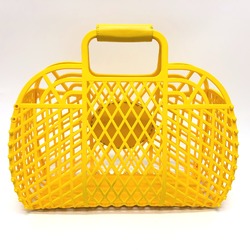 Fendi 8BH389 Basket bag Hand Bag yellow GoldHardware