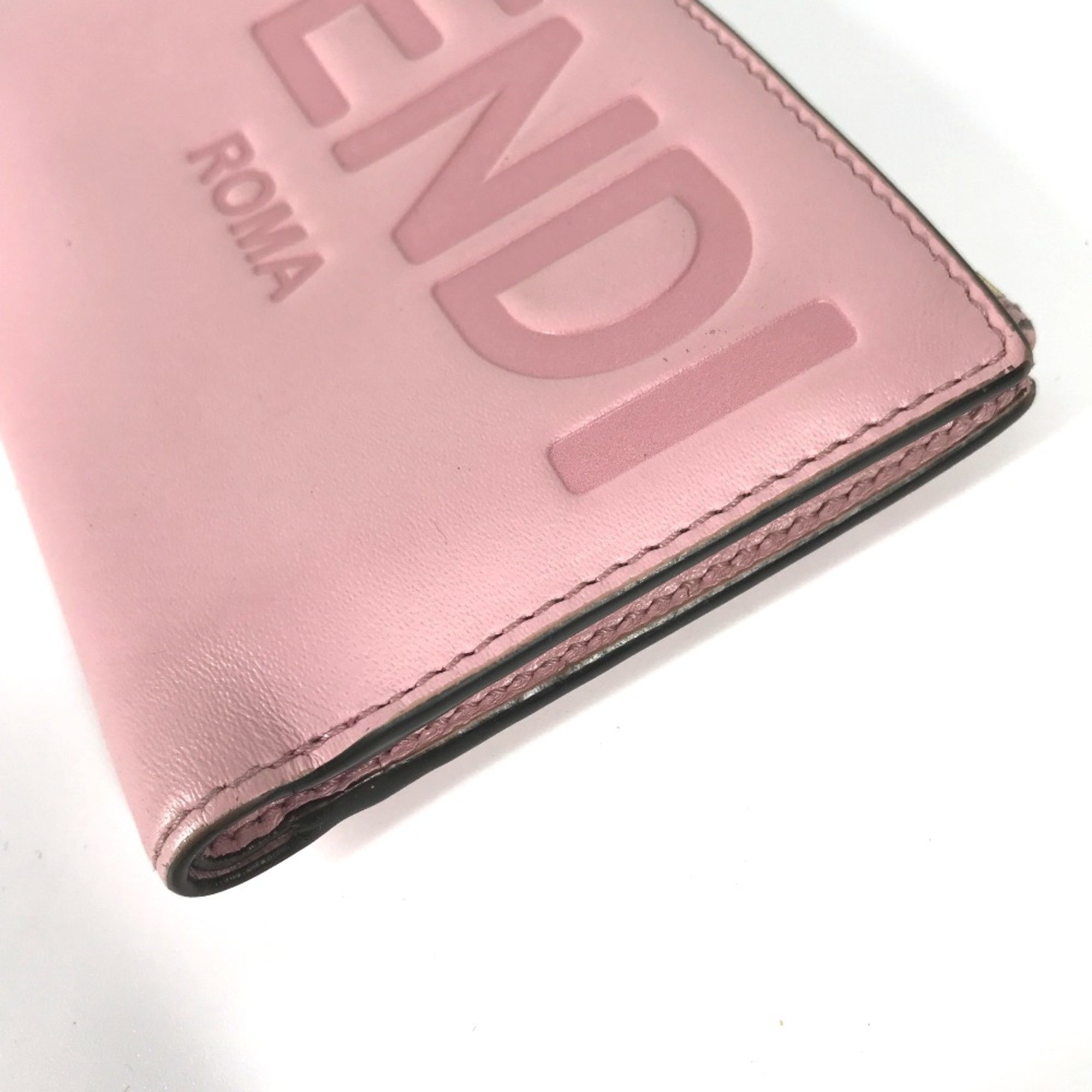 Fendi 8M0447 Compact wallet Folded wallet pink